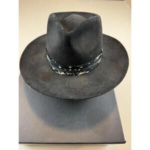 Other UK Cornell Fedora Black Bandana